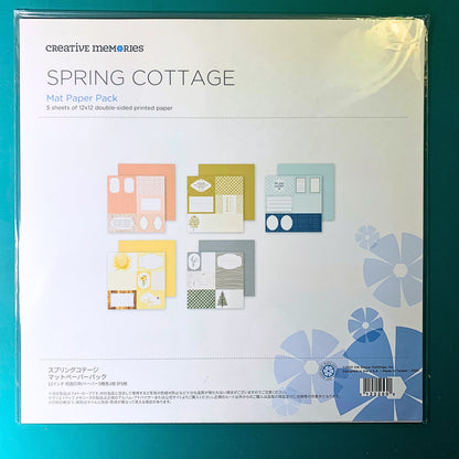 Spring Cottage Mat Paper Pack