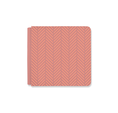 8x8 Terra Cotta Herringbone Album Cover - Terra Cotta