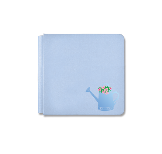 8x8 Watering Can Album Cover - Icy Blue