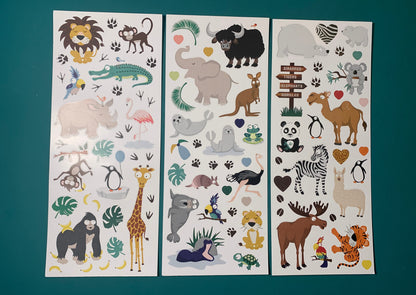What a Zoo, Too! Stickers