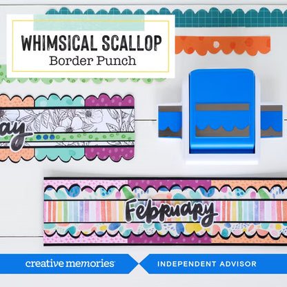 Whimsical Scallop Border Punch