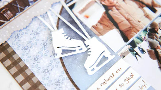 Ice Skate Shape Punch