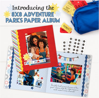 Adventure Parks 8x8 Paper Album