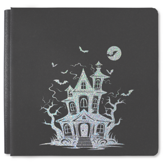 Haunted House - Ebony 12x12 Foiled Album Cover