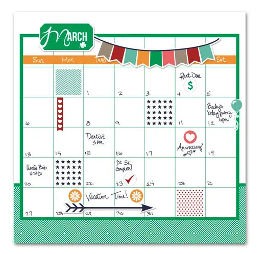 A Year to Remember Designer Paper Pack