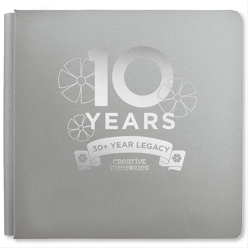 Creative Memories 10th Anniversary 2024 Limited-Edition 12x12 Foiled Album Cover
