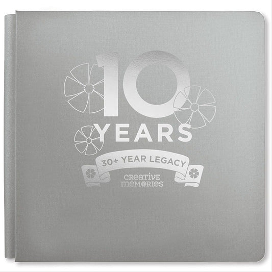 Creative Memories 10th Anniversary 2024 Limited-Edition 12x12 Foiled Album Cover