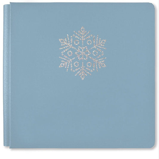Enchanted Snow Globe - Cashmere Blue 2024 Limited-Edition 12x12 Foiled Album Cover