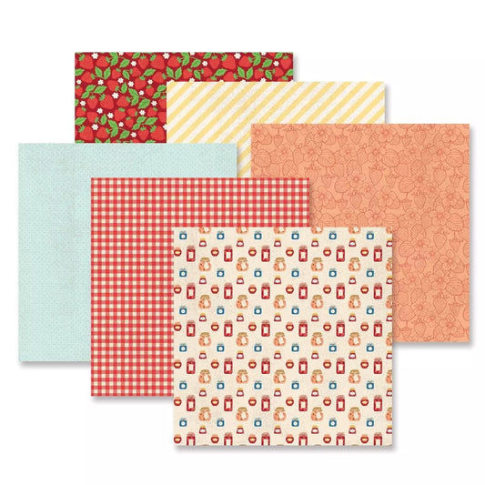 Berry Harvest Paper Pack (12/pk)