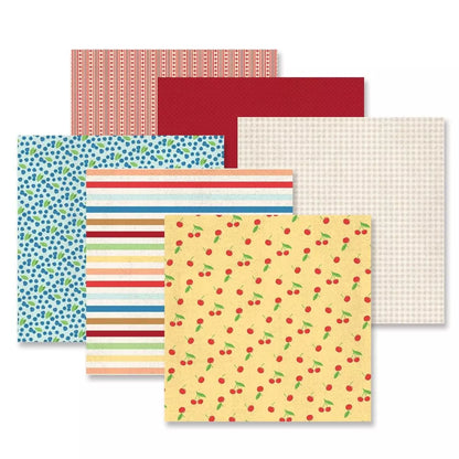 Berry Harvest Paper Pack (12/pk)