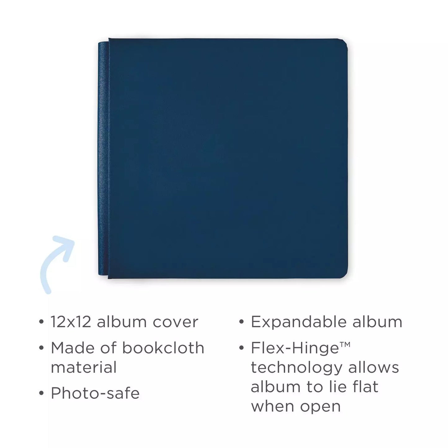 12x12 Navy Album Cover