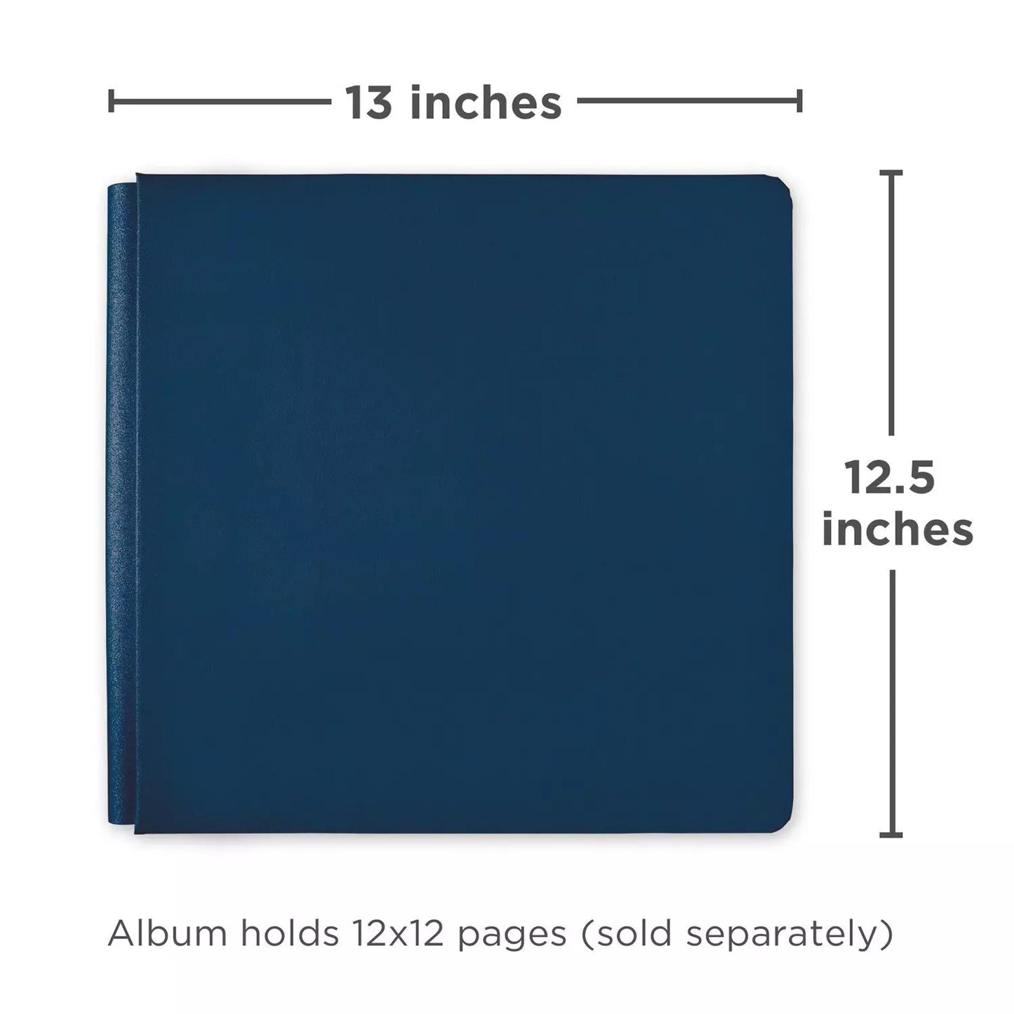 12x12 Navy Album Cover