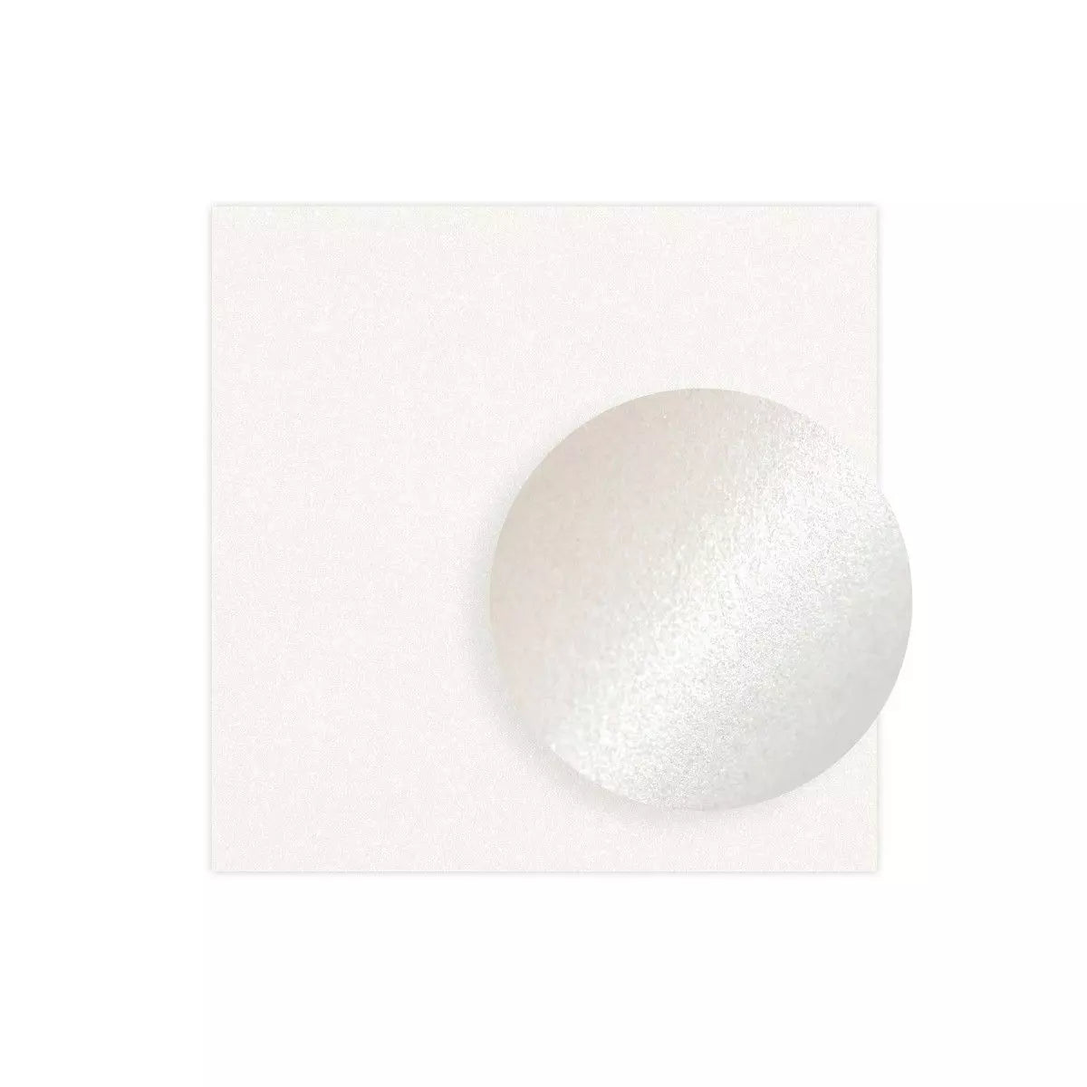 White Shimmer Solid Core Paper