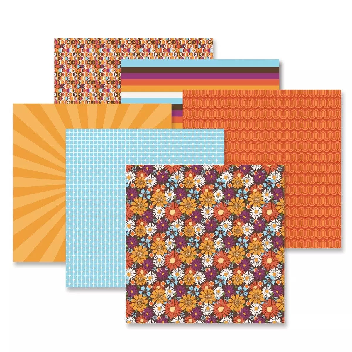 Through the Years: 1960s-1970s Paper Pack (6/pk)