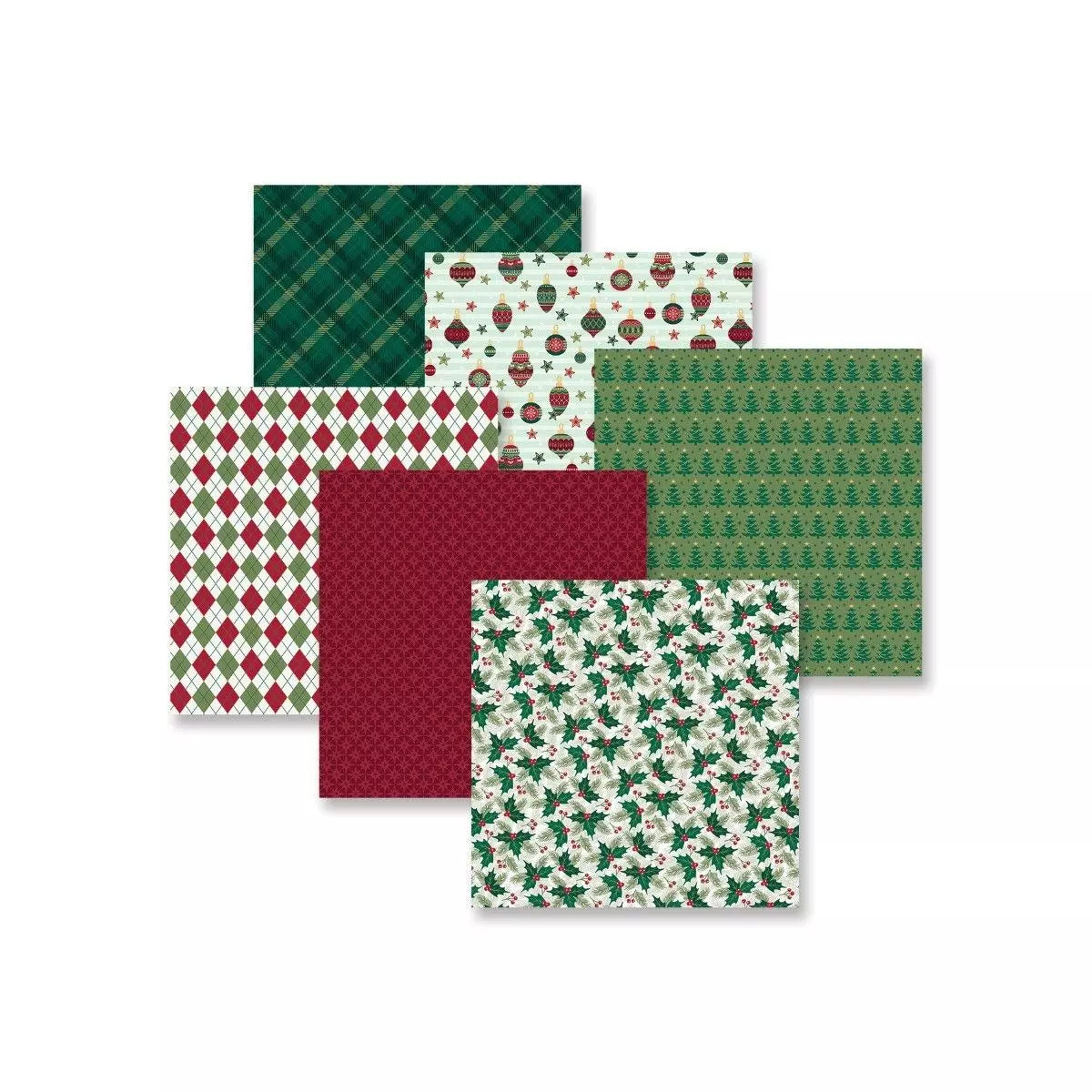 8x8 Christmas Charm Paper Pack (12/pk)