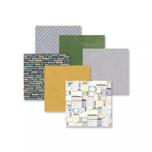 8x8 Passport to Adventure Paper Pack (12/pk)