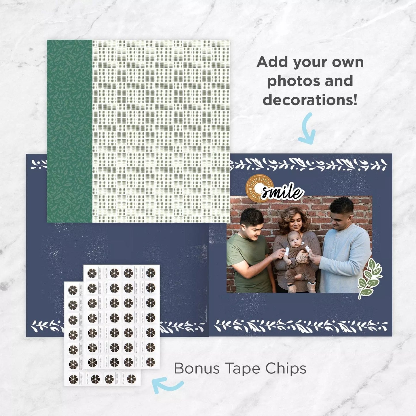 Welcoming Woodblock Prints 8x8 Paper Album