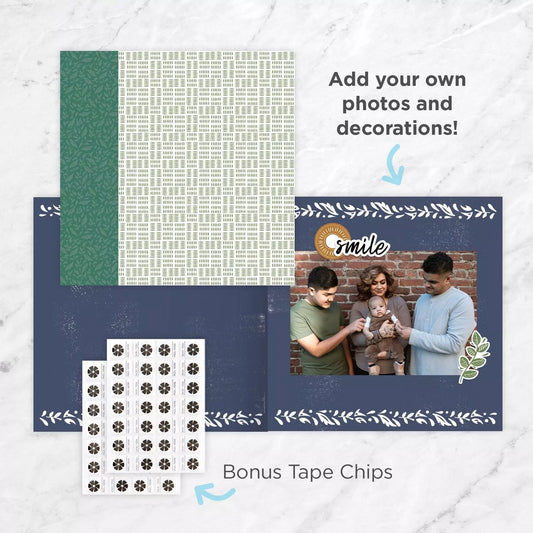 Welcoming Woodblock Prints 8x8 Paper Album