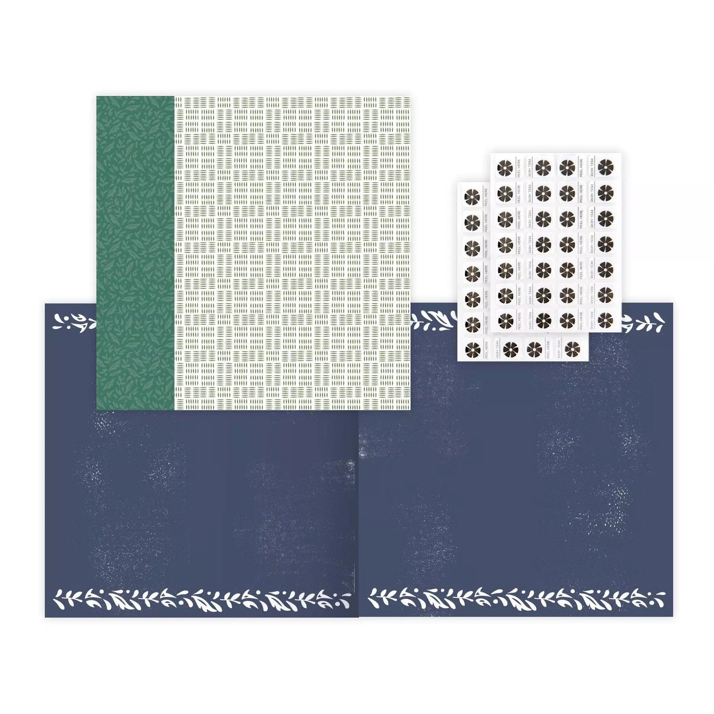 Welcoming Woodblock Prints 8x8 Paper Album