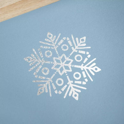 Enchanted Snow Globe - Cashmere Blue 2024 Limited-Edition 12x12 Foiled Album Cover