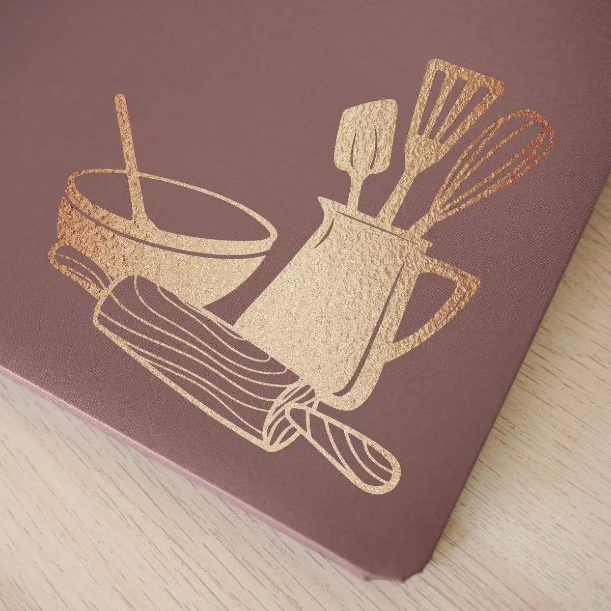 Cookie Exchange Burgundy 2024 Limited-Edition 12x12 Foiled Album Cover