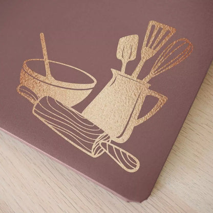 Cookie Exchange Burgundy 2024 Limited-Edition 12x12 Foiled Album Cover