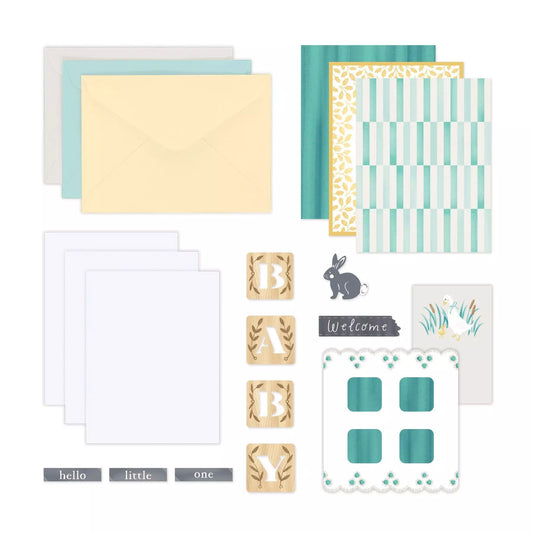 Welcome Baby Trio Card Kit