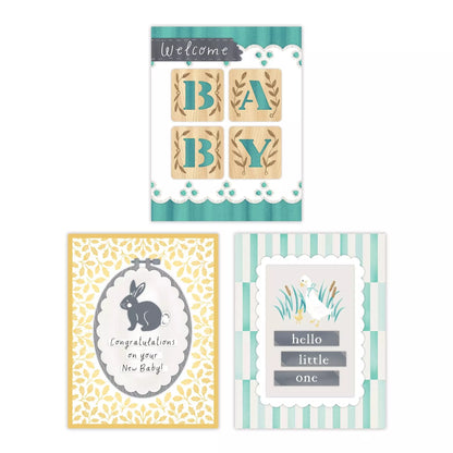 Welcome Baby Trio Card Kit