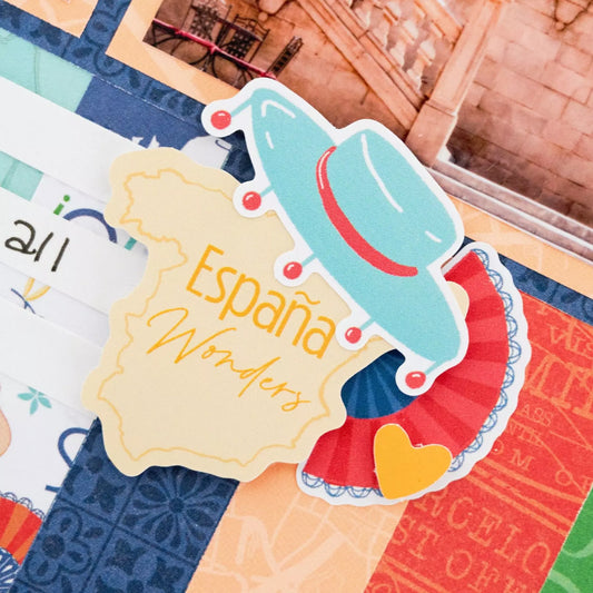 Barcelona Scenes Stickers