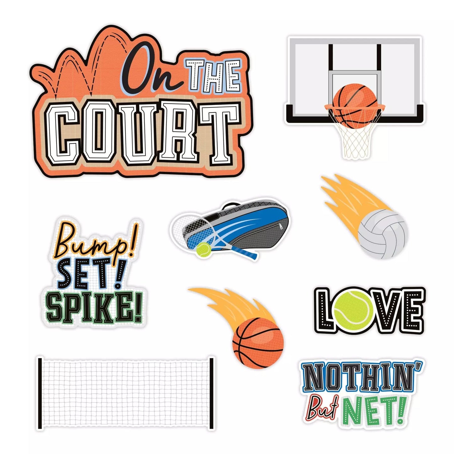 On the Court Embellishments