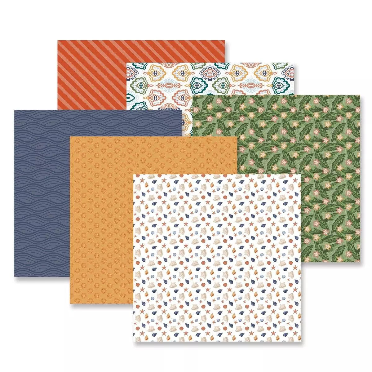 Beach Scenes Designer Paper Pack