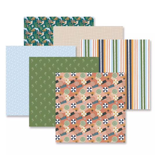 Beach Scenes Designer Paper Pack
