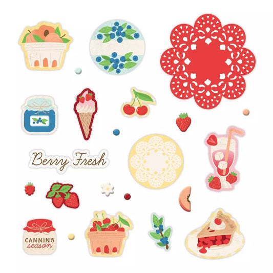 Berry Harvest Embellishments