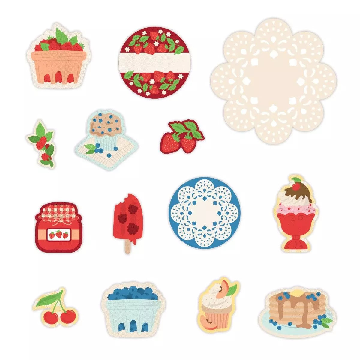 Berry Harvest Embellishments