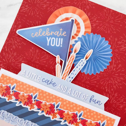 Birthday Jubilee Stickers (3/pk)