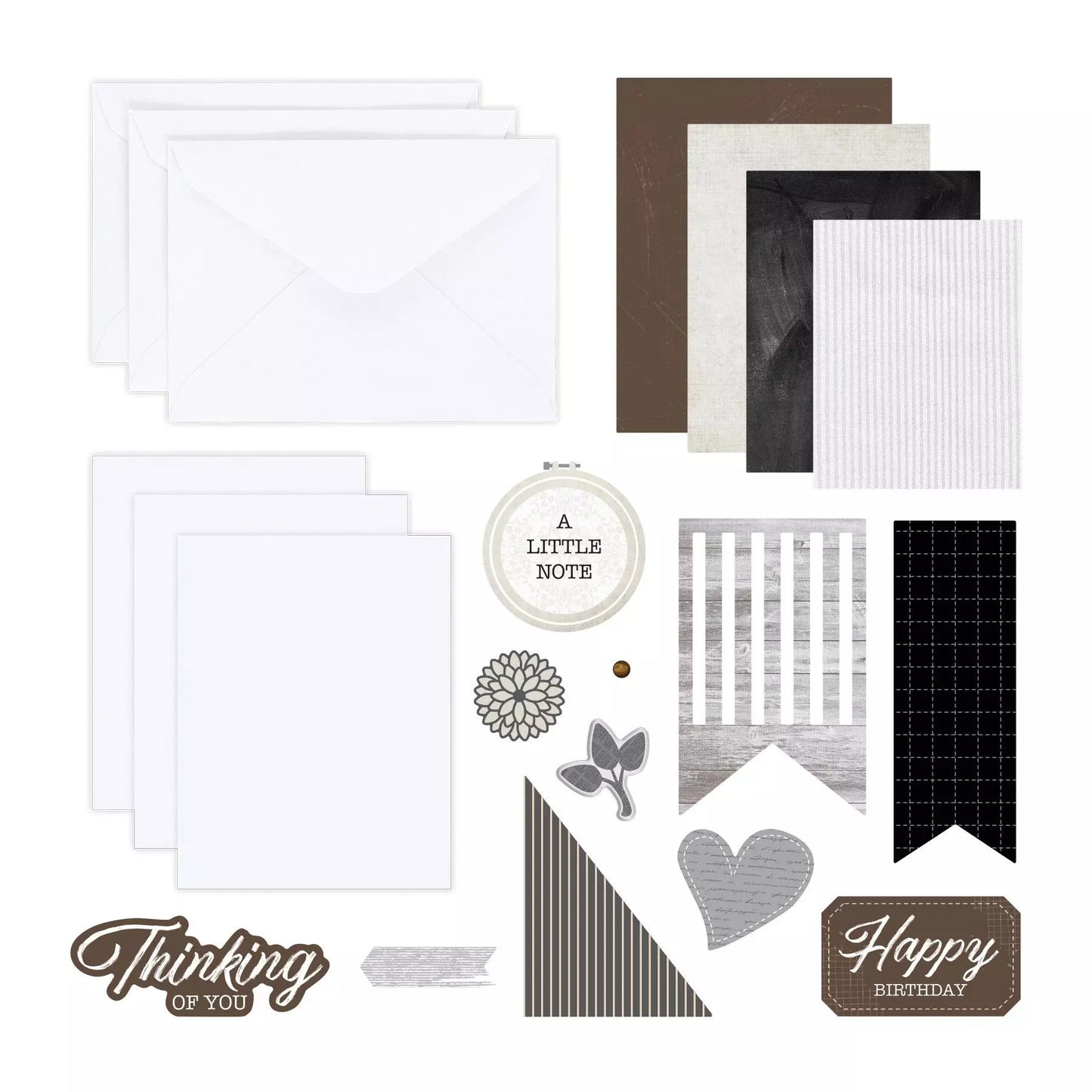 Bold & Slate Trio Card Kit