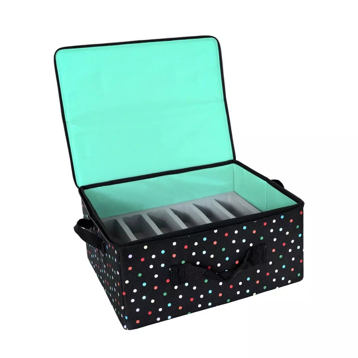 Border Punch Organizer - Rainbow Dots
