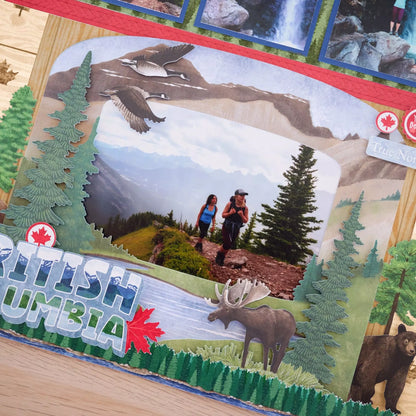 Canadian Scenes XL Layered Frame Embellishment (1/pk)