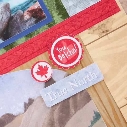 Canadian Scenes Stickers (3/pk)