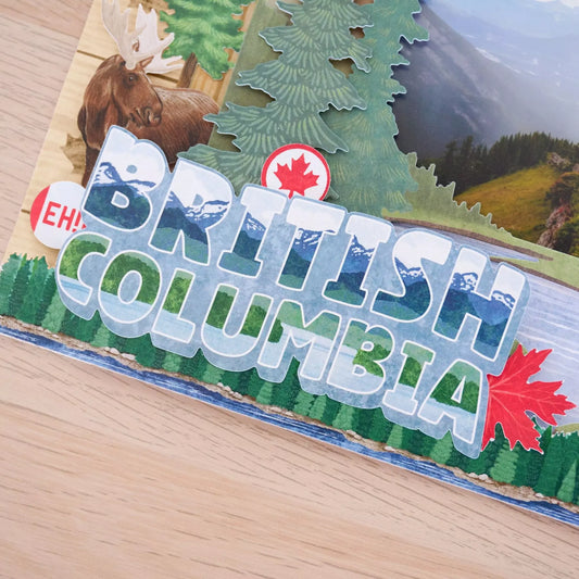 Canadian Provinces Stickers (2/pk)