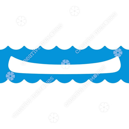 Canoe Wave Chain Border Maker Cartridge