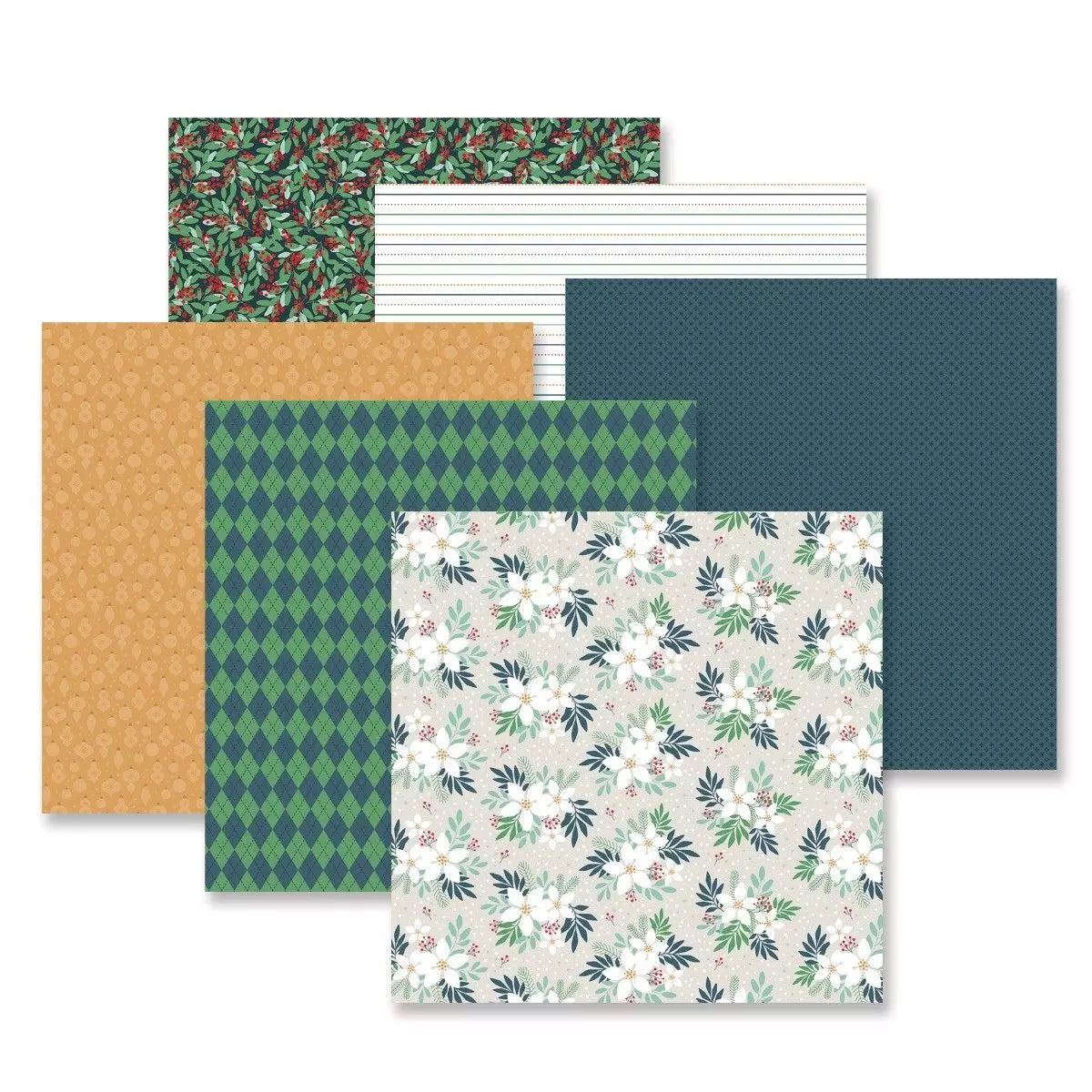12x12 Joy to the World Paper Pack (12/pk)