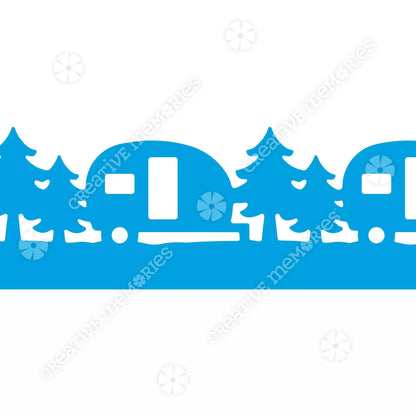 Comfortable Camper Border Punch