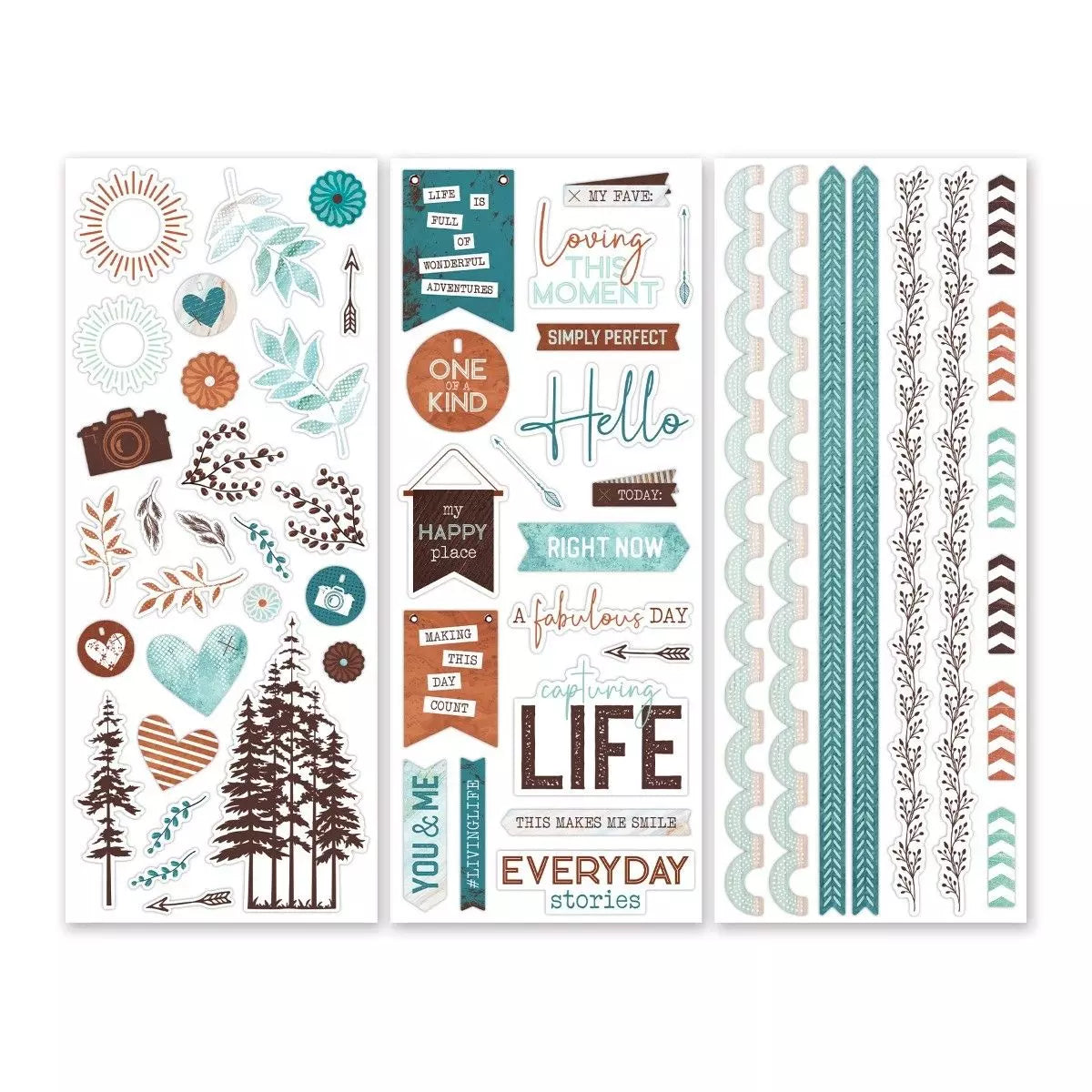 Copper Canyon 2 Stickers (3/pk)