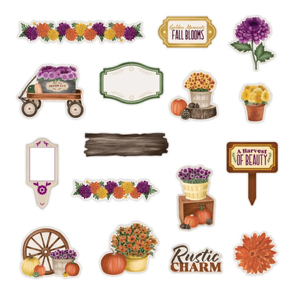 Croptoberfest 2025 Embossed Embellishments (30/pk)
