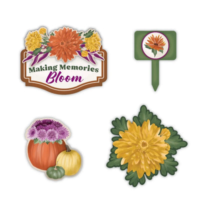 Croptoberfest 2025 Layered Embellishments (1/pk w/4 embellishments)