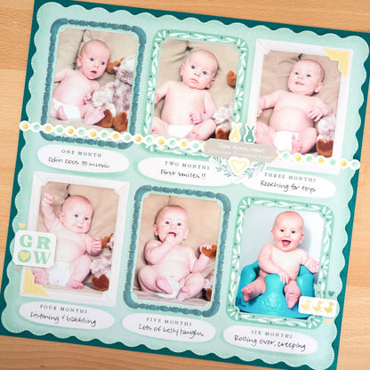 Welcome Baby Die Cut Paper Pack