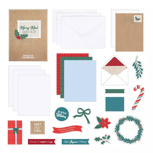 Merry Mail Card Kit (12/pk)