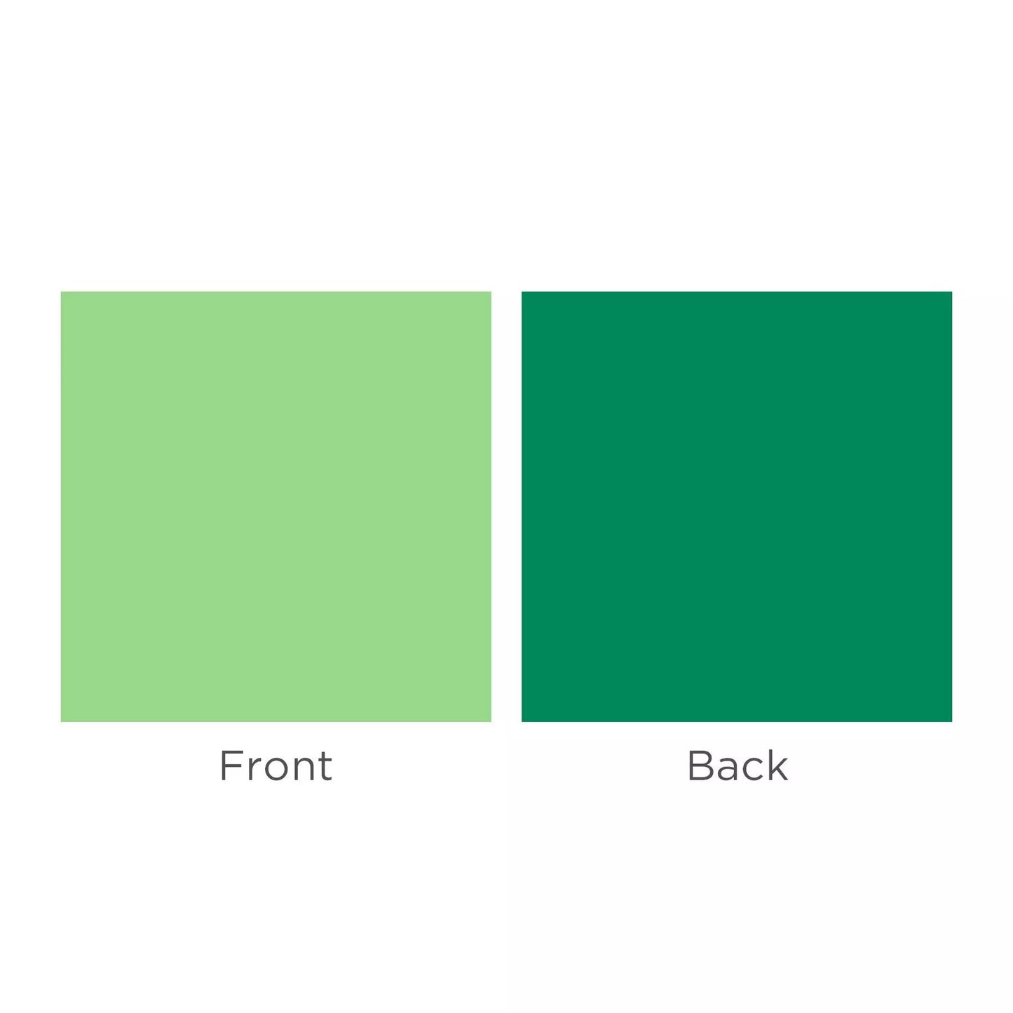 12x12 Dual-Tone Greens White Core Cardstock (10/pk)