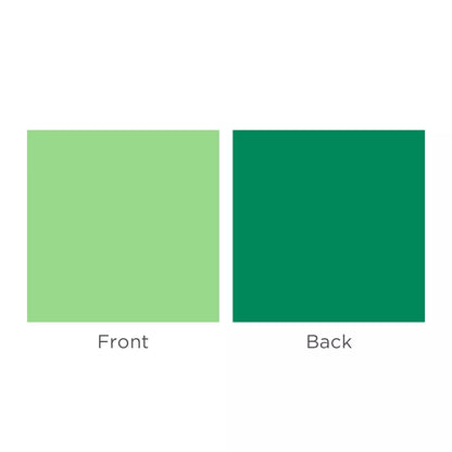 12x12 Dual-Tone Greens White Core Cardstock (10/pk)